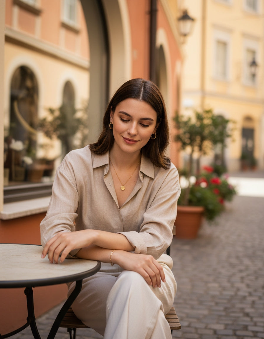 Syleane jewelry editorial
